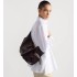 Medium Grand Tour Multipocket Bag  Black Crinkled Calfskin