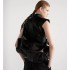 Large Grand Tour Multipocket Bag  Black Crinkled Calfskin