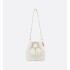 Small D-Motion Bag  Ivory Macrocannage Lambskin