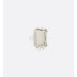 Small D-Motion Bag  Ivory Macrocannage Lambskin