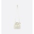Small D-Motion Bag  Ivory Macrocannage Lambskin