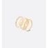 Dior Code Ring Set  Gold-Finish Metal with Silver-Tone Crystals and White Lacquer