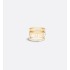 Dior Code Ring Set  Gold-Finish Metal with Silver-Tone Crystals and White Lacquer