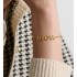 Dio(r)evolution Bracelet  Gold-Finish Metal and White Resin Pearls