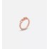 Dio(r)evolution Ring  Pink-Finish Metal and Pink Crystals
