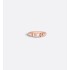 Dio(r)evolution Ring  Pink-Finish Metal and Pink Crystals