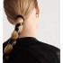 Dior Tribales Earrings  Gold-Finish Metal with White Resin Pearls and Silver-Tone Crystals