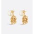 Dior Tribales Earrings   Gold-Finish Metal and White Resin Pearls