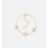 Dior Destiny Bracelet  Gold-Finish Metal and Mother-of-Pearl