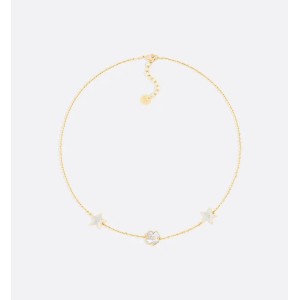 Dior Destiny Necklace  Gold-Finish Metal and Mother-of-Pearl